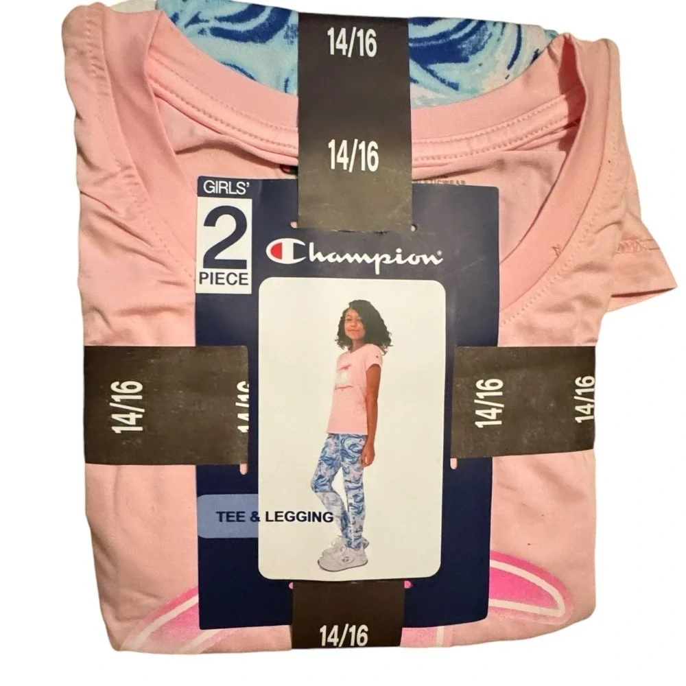 Champion Tee &‎ Legging Set nwt